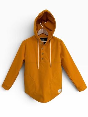 Muttonhead Waterproof Softshell Hoodie Mustard Made Canada Outdoor Jacket Unisex